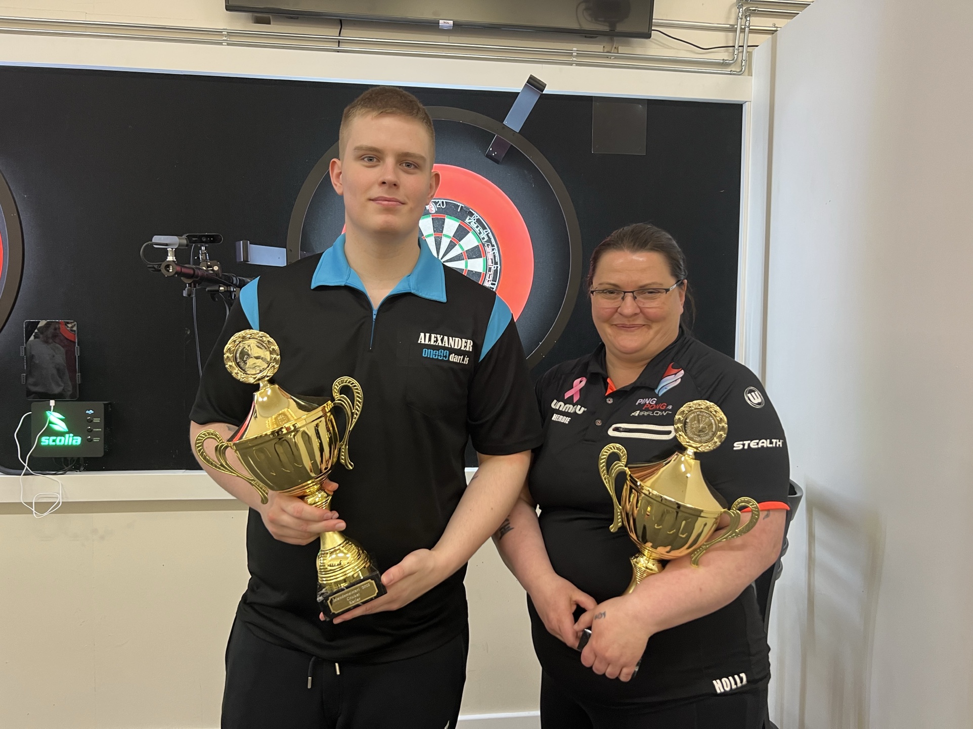 Alexander og Brynja Íslandsmeistarar í Cricket 2023