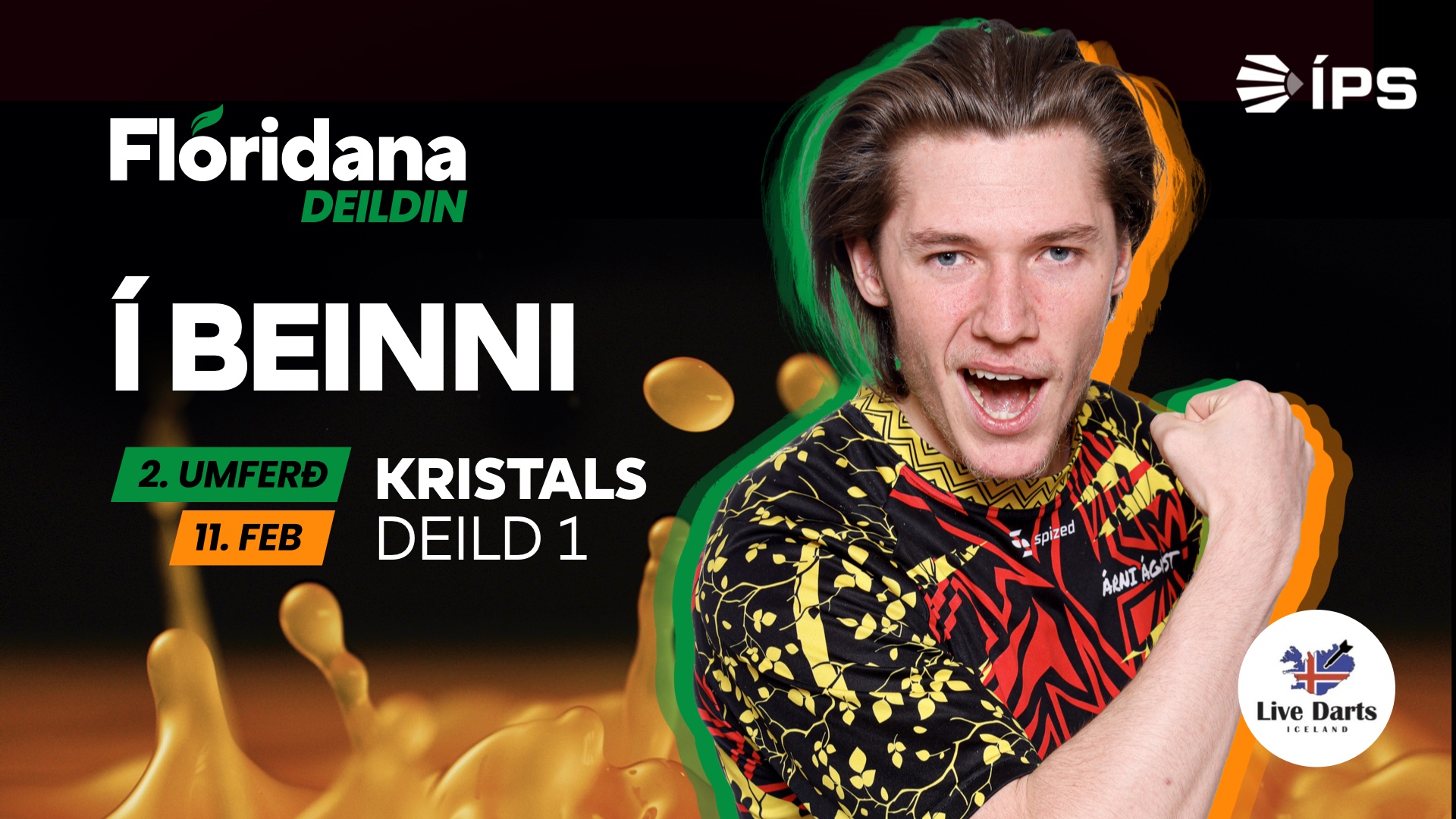 Floridana deildin 2. umferð – Beinar útsendingar