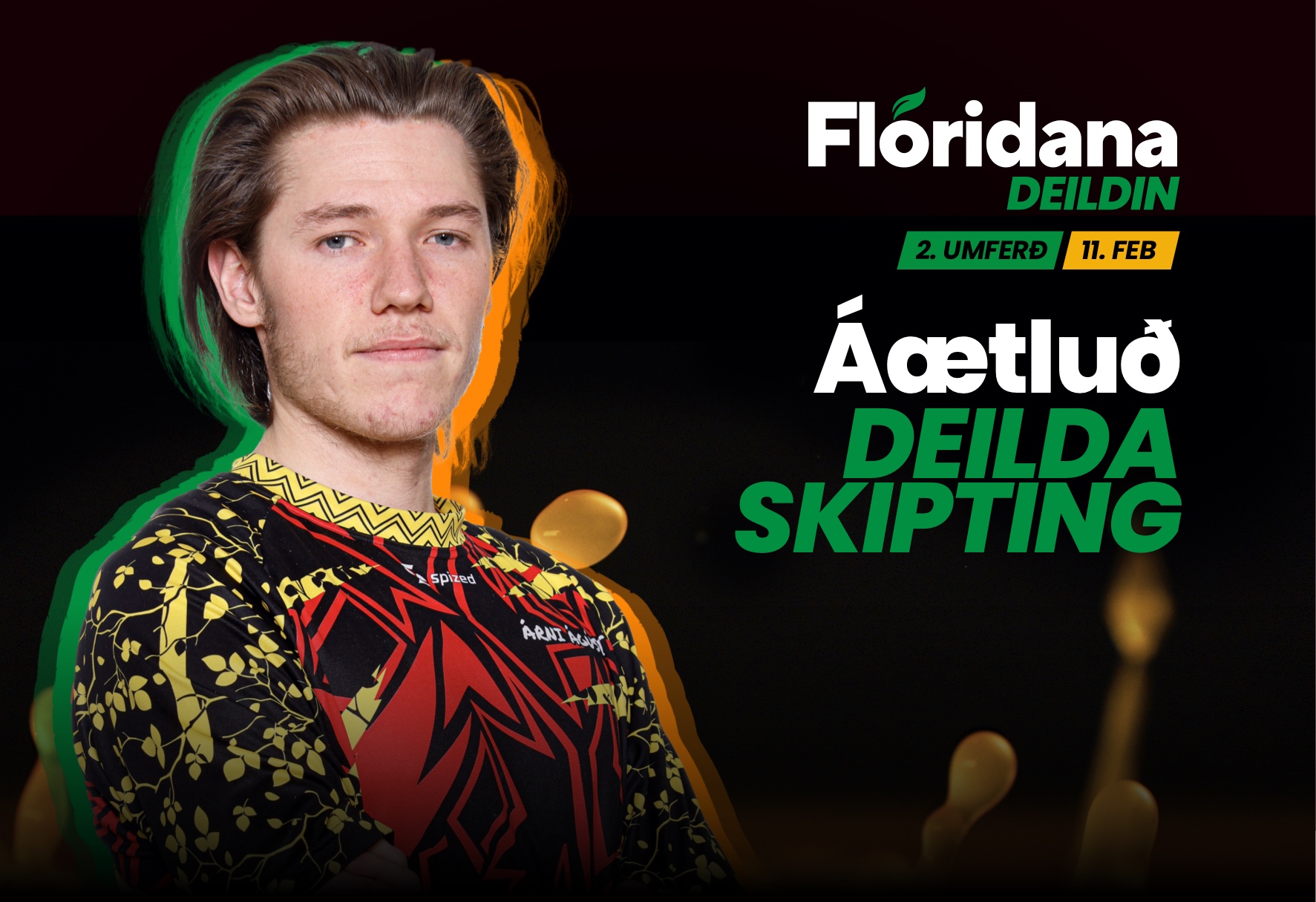 Floridana deildin 2. umferð – Áætluð deildaskipting