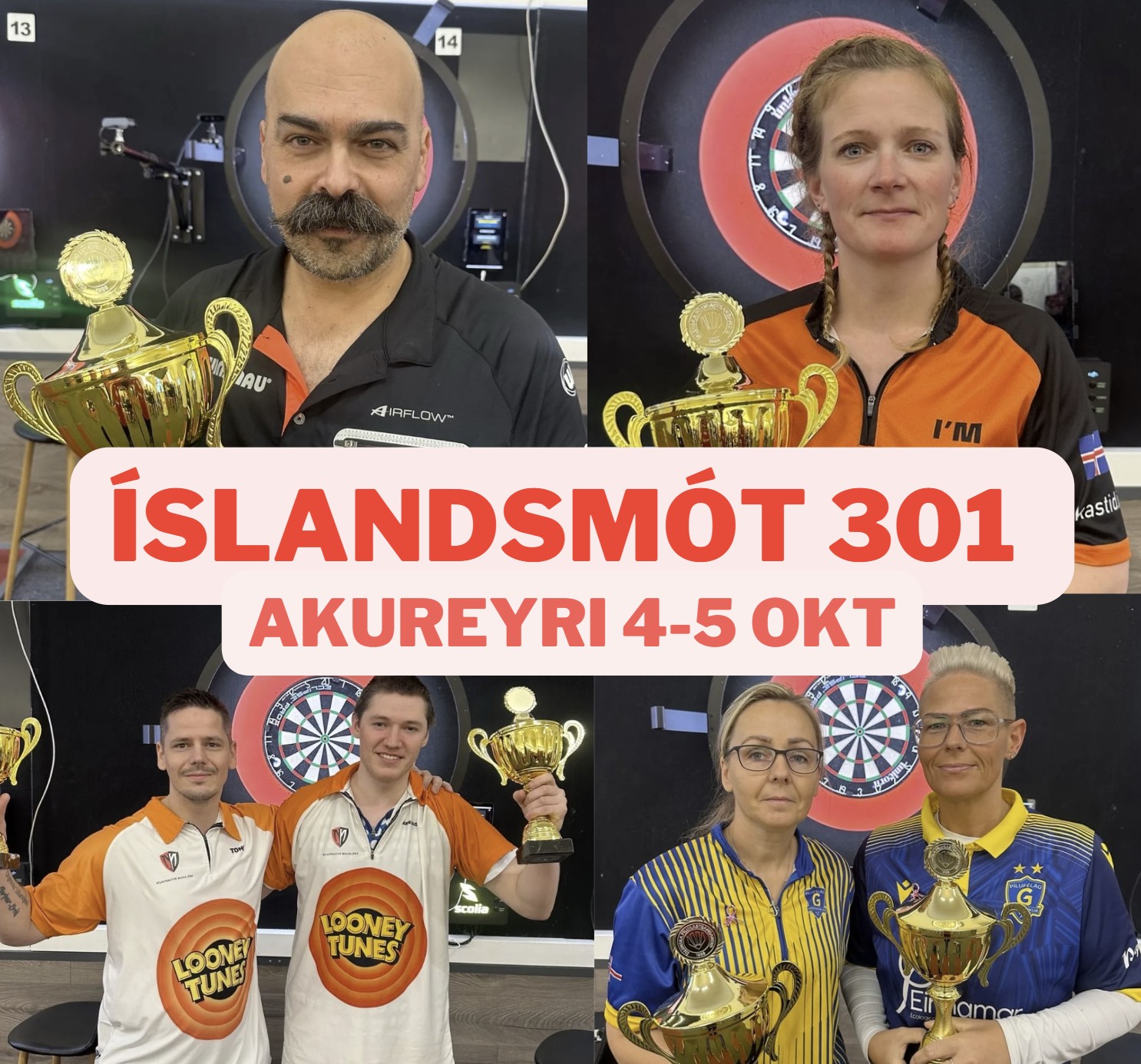 Íslandsmót 301 – Skráning