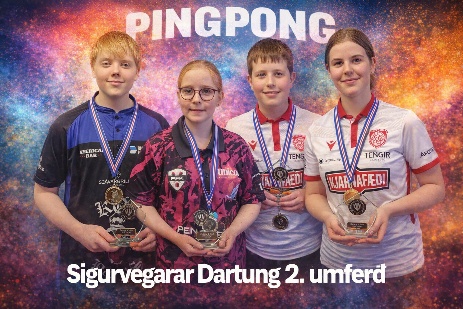 Dartung 2. umferð 2026 – Úrslit