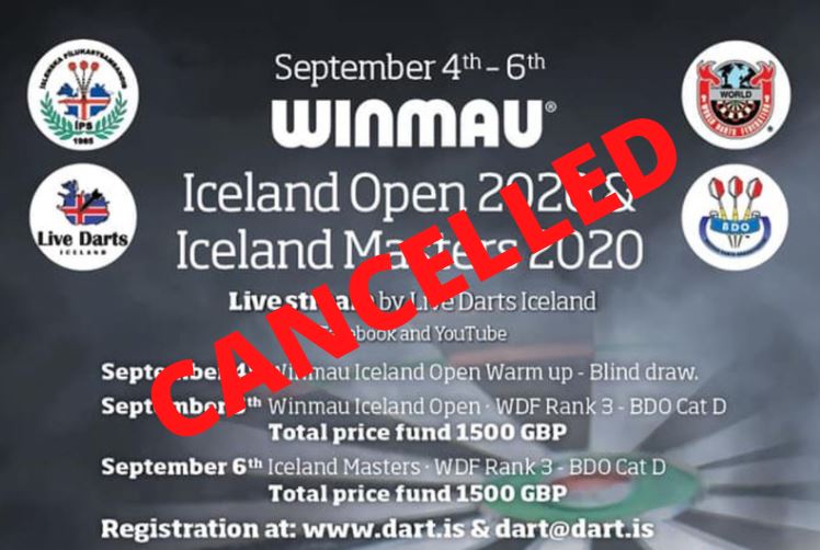 Iceland Open 2020 cancelled