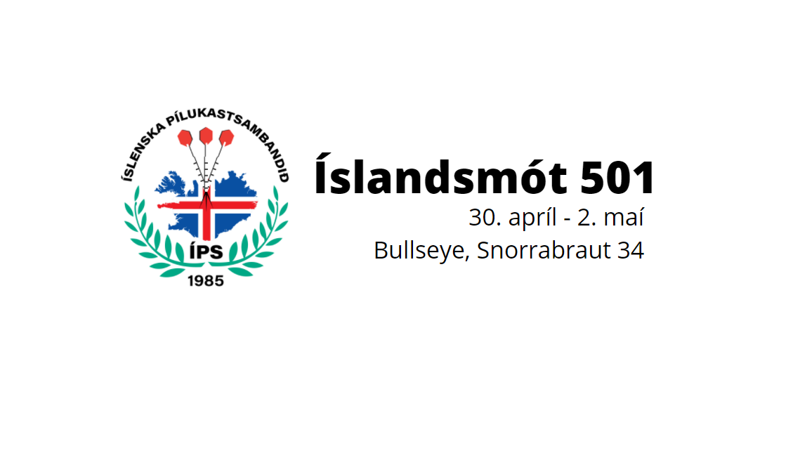 Íslandsmótið í pílukasti 2021 – Skráning