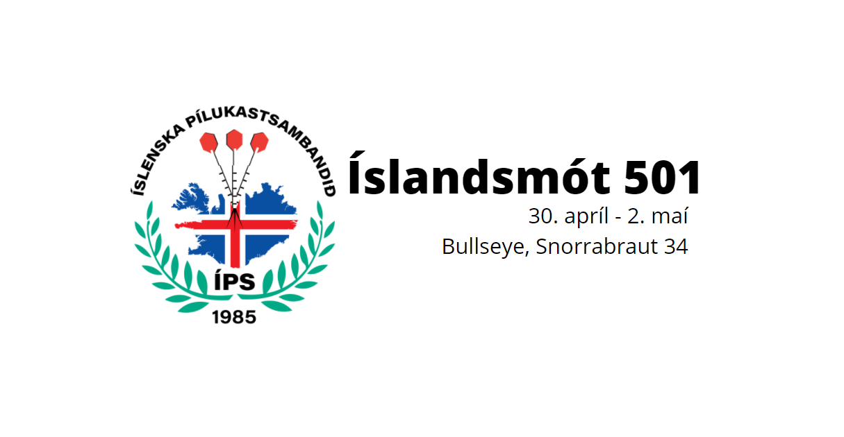 Íslandsmótið í pílukasti – Beinar útsendingar