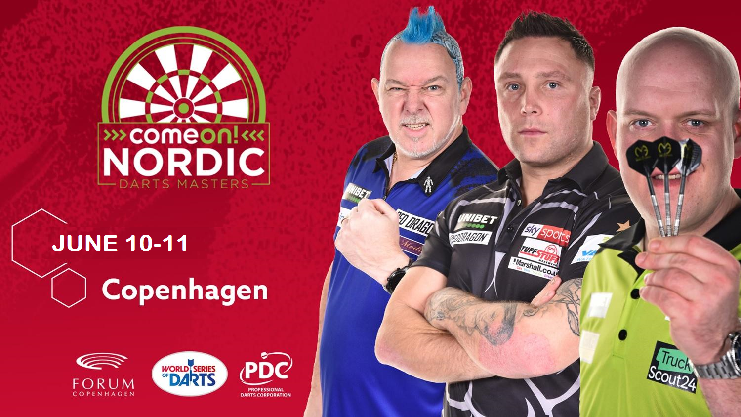 ÍSLAND SPILAR Á NORDIC DARTS MASTERS 2022