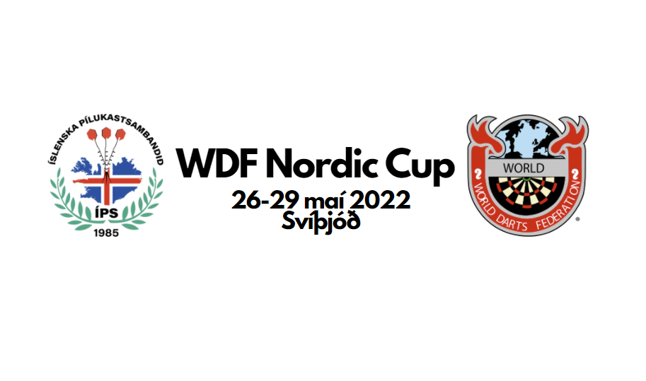 Landslið Íslands valið fyrir WDF Nordic Cup 2022