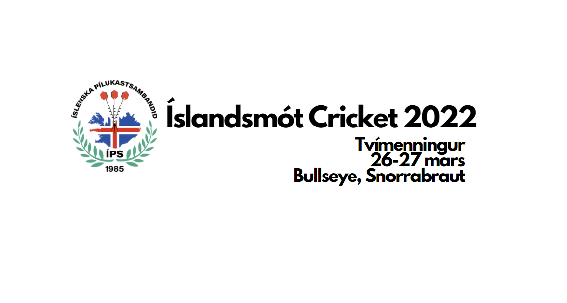 Íslandsmótið í Cricket 2022 – Tvímenningur