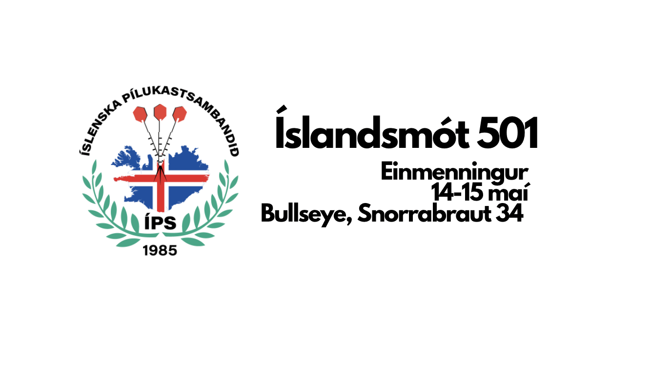 Íslandsmótið í pílukasti 2022 – Beinar útsendingar