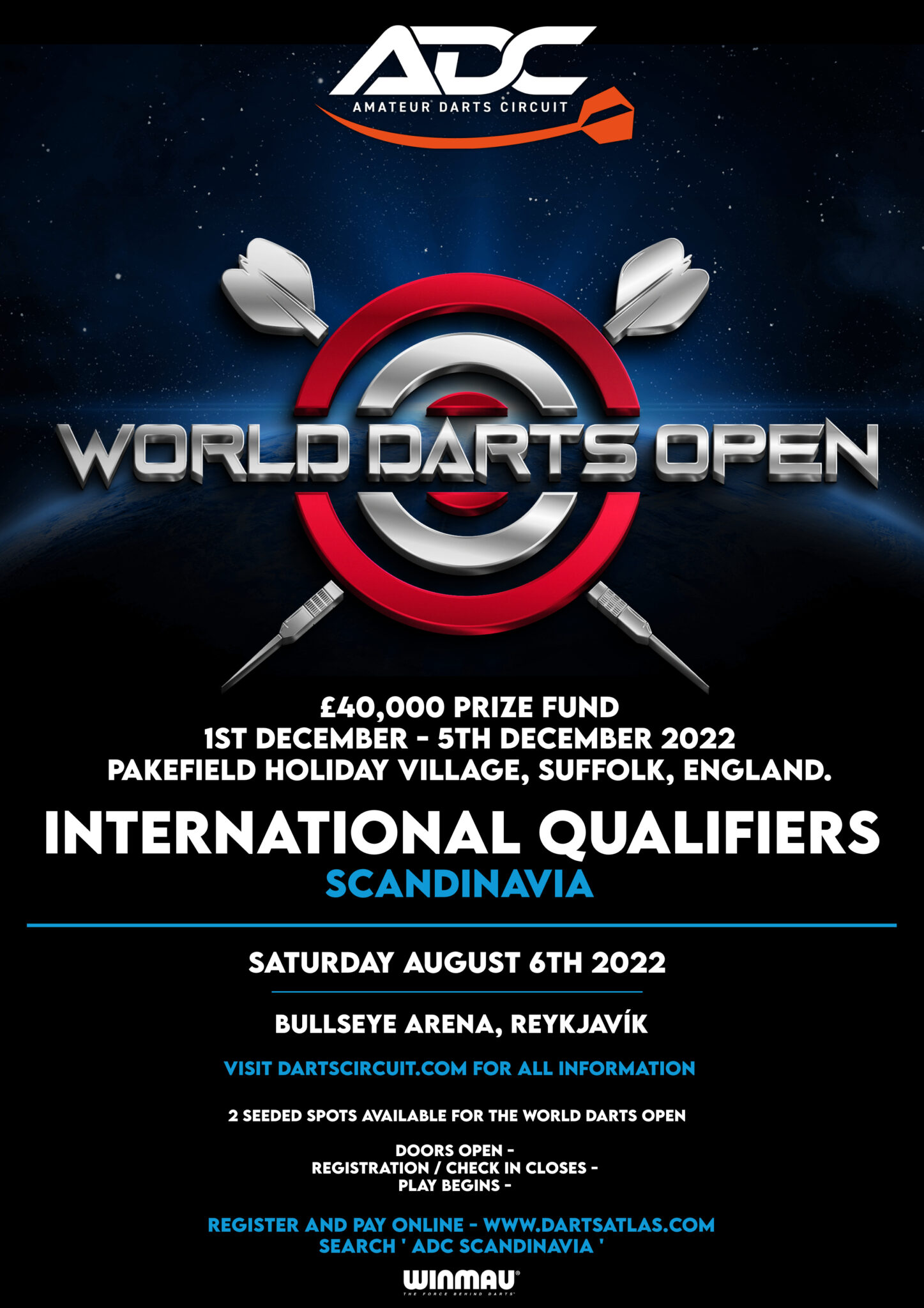 ADC WORLD DARTS OPEN – SCANDINAVIAN QUALIFIER