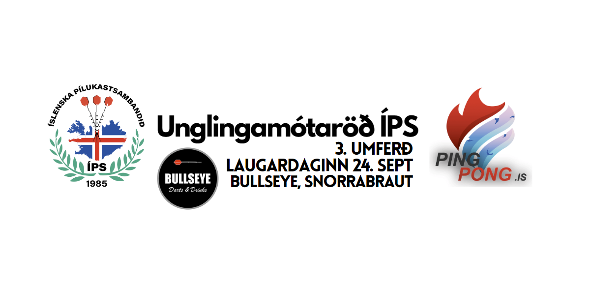 Unglingamótaröð ÍPS og PingPong.is 2022 – 3 umferð.