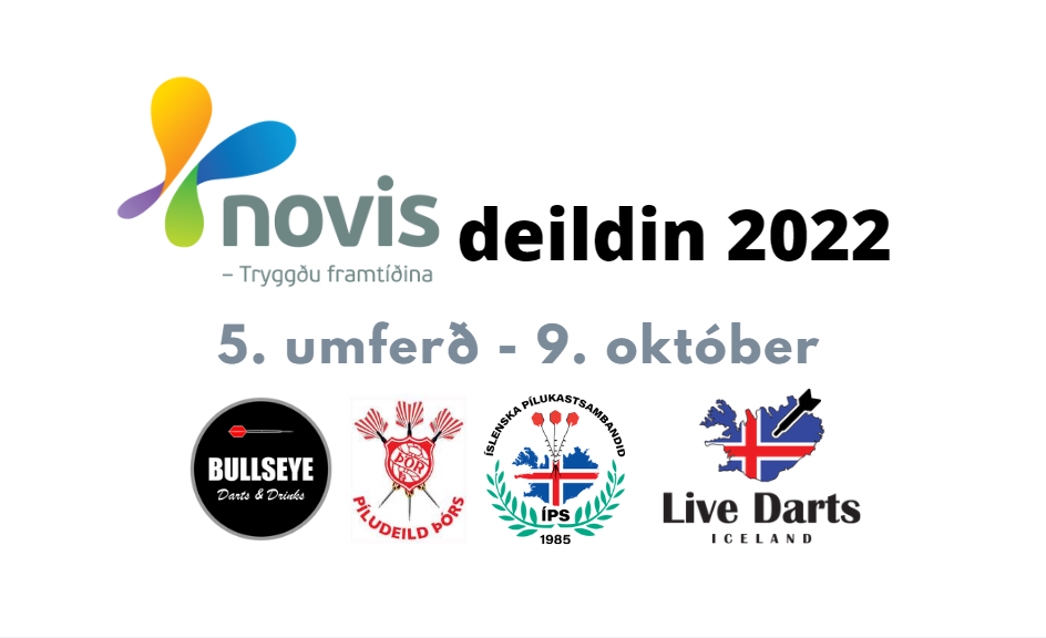 NOVIS deildin – 5. umferð – Áætluð deildaskipting